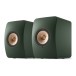KEF LS50W Wireless II Bookshelf Speakers (Pair), Moss Green