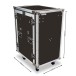 Trojan Pro 16U Heavy-Duty Pop-Up Mixer Rack Flight Case