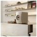 KEF LS50W MKII Wireless Speakers (Pair), Sand Shell - lifestyle 5