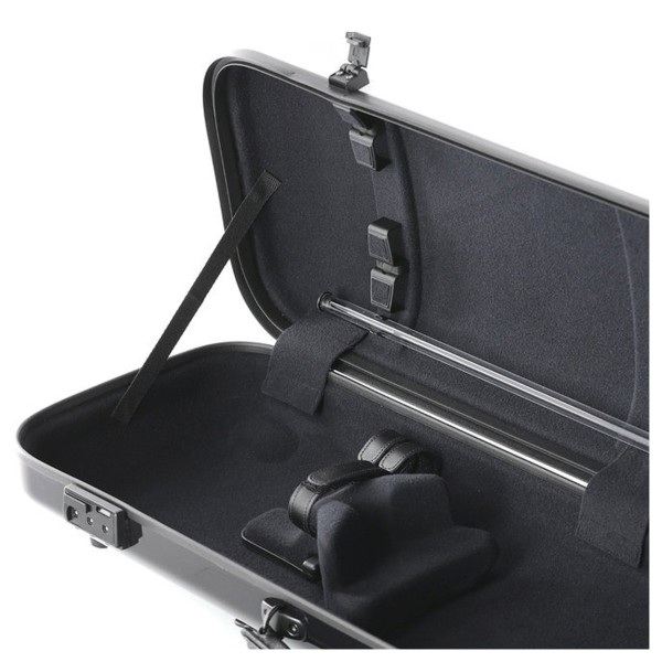 Gewa Air 2.1 Anniversary Oblong Violin Case, Black and White