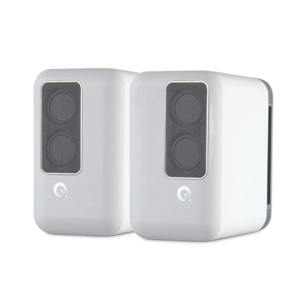 Q Acoustics Q Active 200 Wireless System Speakers & Hub, White - main