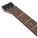 Ibanez EHB605, Purist Blue Matte - FRONT OF NECK