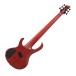 Ibanez BTB866MS, Brown Topaz Burst Flat - BACK
