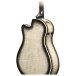 Ibanez AAM370M1CE, Transparent Panda High Gloss Finish - UPPER EDGE