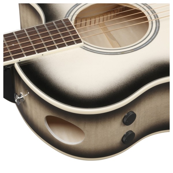 Ibanez AAM370M1CE, Transparent Panda High Gloss Finish - A.I.R. PORT