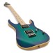 Ibanez RG421AHM, Blue Moon Burst angle
