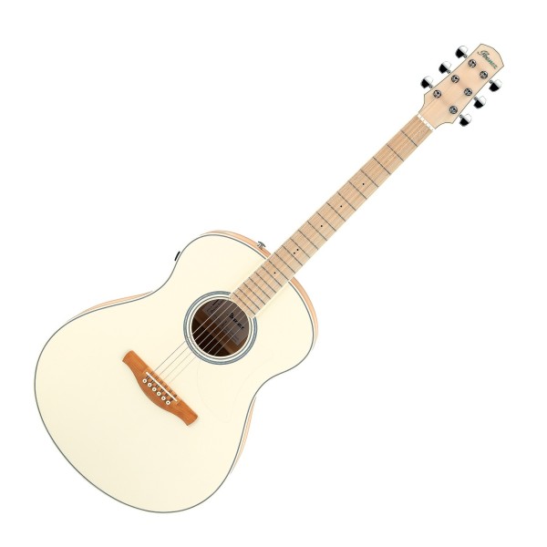 Ibanez AAM370M2E, Transparent Antique White Peach Fuzz Open Pore