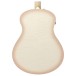 Ibanez AAM370M2E, Transparent Antique White Peach Fuzz Open Pore - BACK OF BODY