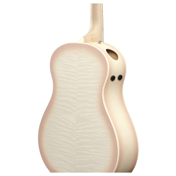 Ibanez AAM370M2E, Transparent Antique White Peach Fuzz Open Pore - UPPER EDGE