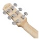 Ibanez AAM370M2E, Transparent Antique White Peach Fuzz Open Pore - BACK OF HEADSTOCK