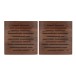 Imperative Acoustics StudioWAVE Absorption Panel 600 x 600 x 50mm Wood, 2 Pack