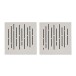 Imperative Acoustics StudioWAVE Absorption Panel 600 x 600 x 50mm White, 2 Pack