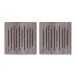 Imperative Acoustics StudioWAVE Absorption Panel 600 x 600 x 50mm Ash, 2 Pack