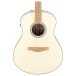 Ibanez AAM370M2E, Transparent Antique White Ice Blue Open Pore - FRONT OF BODY