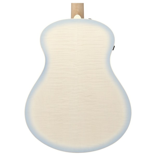Ibanez AAM370M2E, Transparent Antique White Ice Blue Open Pore - BACK OF BODY