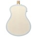Ibanez AAM370M2E, Transparent Antique White Ice Blue Open Pore - BACK OF BODY