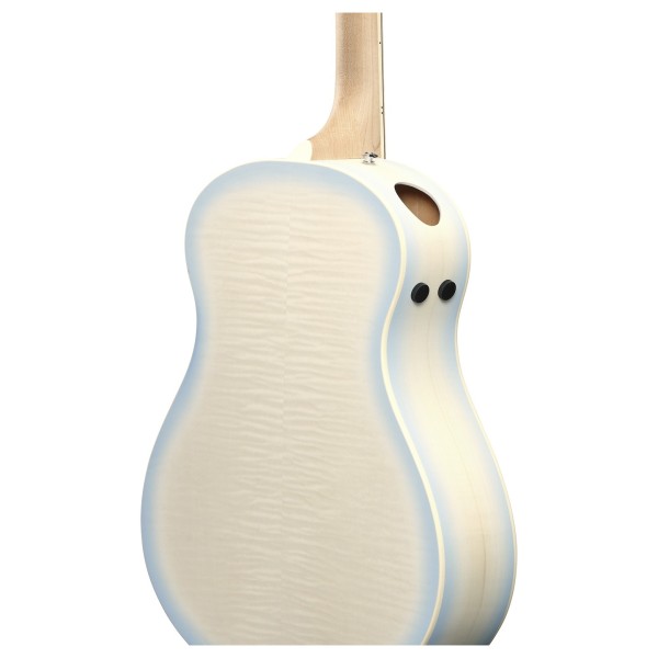 Ibanez AAM370M2E, Transparent Antique White Ice Blue Open Pore - UPPER EDGE
