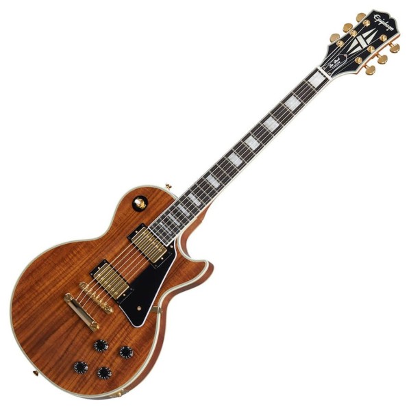 Epiphone Les Paul Custom Koa, Natural - Ex Demo at Gear4music