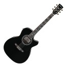 Ibanez AC391RCE, Black High Gloss Top, Natural High Gloss Back and Sides