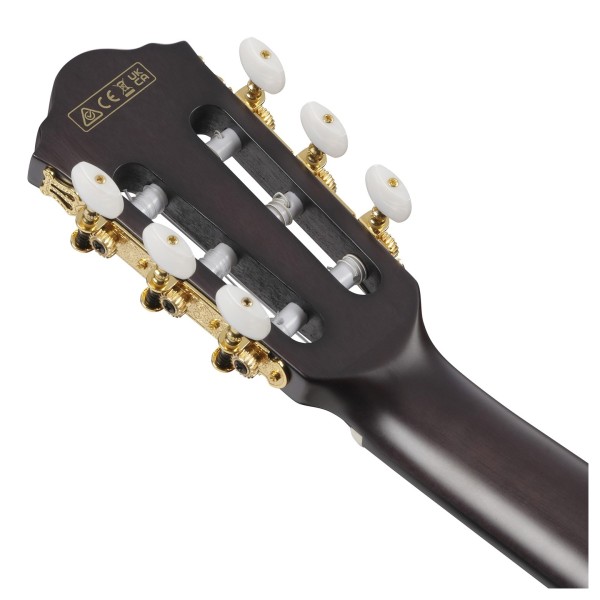 Ibanez FRH20QMN, Cosmic Blue Starburst Low Gloss - BACK OF HEADSTOCK