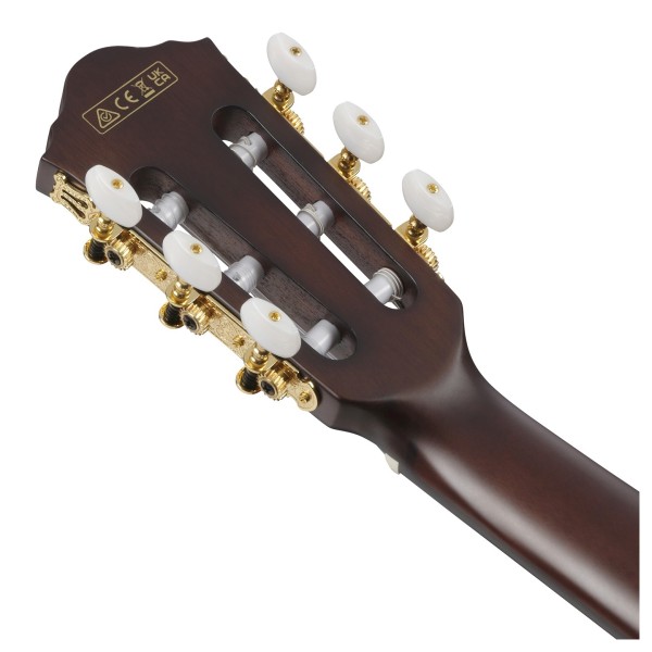 Ibanez FRH20QMN, Wine Red Low Gloss - BACK OF HEADSTOCK