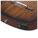 Ibanez FRH20SMN, Tobacco Burst Low Gloss - JACK SOCKET AND BATTERY COMPARTMENT