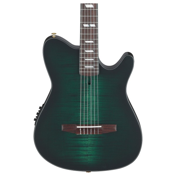 Ibanez FRH20FMN, Deep Emerald Green Low Gloss - FRONT OF BODY