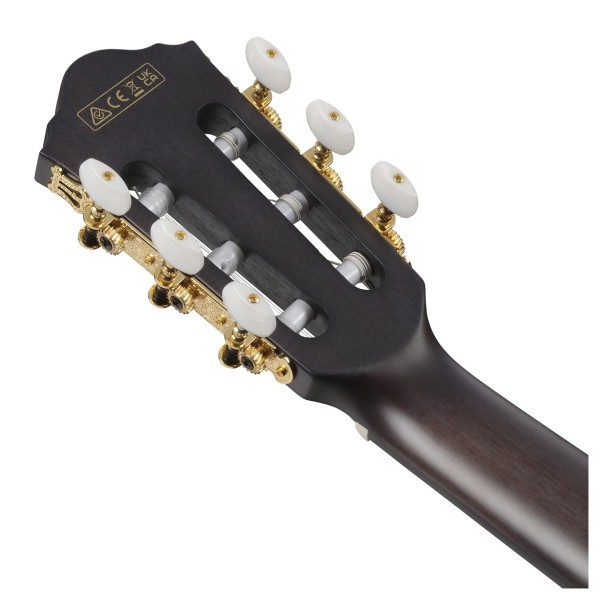 Ibanez FRH20FMN, Deep Emerald Green Low Gloss - BACK OF HEADSTOCK