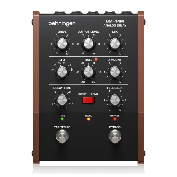 BM-14M ANALOG DELAY BBD Delay Pedal, Front