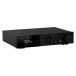 Topping A Series A70 Pro Desktop Headphone Amplifier, Black - Angled, detailing screen