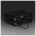 Topping A Series A70 Pro Desktop Headphone Amplifier, Black - Lifestyle Image, connected with extender connector to Ext90