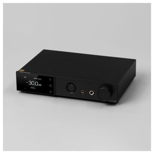 Topping A Series A70 Pro Desktop Headphone Amplifier, Black - Lifestyle Image
