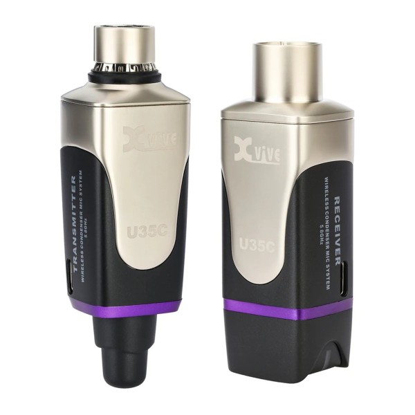 Xvive XU35C Condenser Microphone Wireless System, Transmitter And Reciever