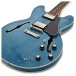 Gibson ES-335, Ocean Blue #230340131 - lower bout