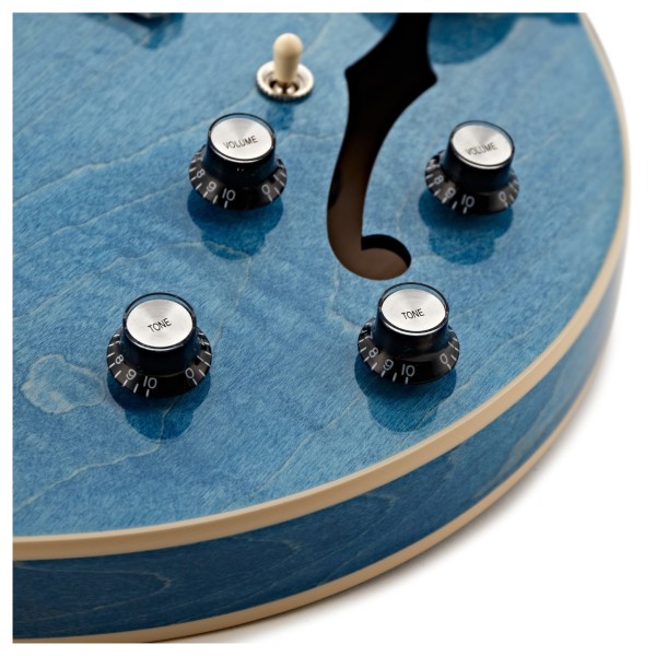 Gibson ES-335, Ocean Blue #230340131 - controls