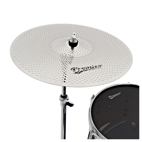 Premier Revolution 20” 5pc Low Volume Drum Kit Bundle, Blue Stardust