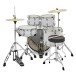 Premier Revolution 20” 5pc Low Volume Drum Kit Bundle, White