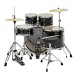 Premier Revolution 22” 5pc Low Volume Drum Kit Bundle, Black