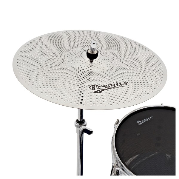 Premier Revolution 22” 5pc Low Volume Drum Kit Bundle, Blue Stardust