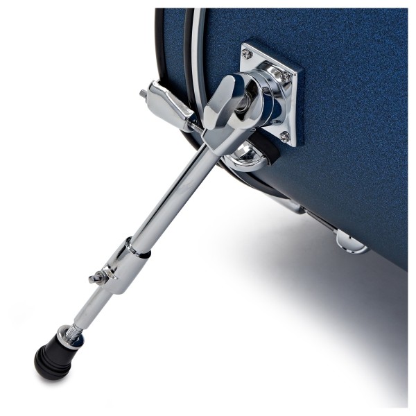 Premier Revolution 22” 5pc Low Volume Drum Kit Bundle, Blue Stardust