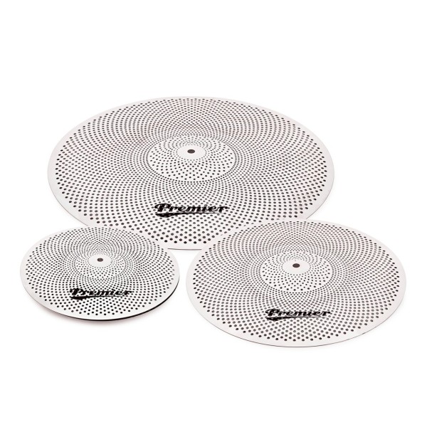 Premier Revolution 22” 5pc Low Volume Drum Kit Bundle, Red Sparkle
