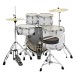 Premier Revolution 22” 5pc Low Volume Drum Kit Bundle, White