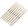Promark Rebound 5B Hickory Drumsticks Acorn Wood Tip, 4 Pair Value Bundle