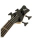 Jackson JS2 Spectra, Gloss Black - headstock