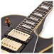 Gibson Custom 1957 Les Paul Custom Reissue 3-Pickup Bigsby Light Aged, Ebony #75208 - upper bout