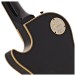 Gibson Custom 1957 Les Paul Custom Reissue 3-Pickup Bigsby Light Aged, Ebony #75208 - Custom Shop badge