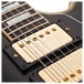 Gibson Custom 1957 Les Paul Custom Reissue 3-Pickup Bigsby Light Aged, Ebony #75208 - neck pickup