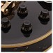 Gibson Custom 1957 Les Paul Custom Reissue 3-Pickup Bigsby Light Aged, Ebony #75208 - controls