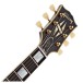 Gibson Custom 1957 Les Paul Custom Reissue 3-Pickup Bigsby Light Aged, Ebony #75208 - headstock