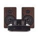AVCOM Hi-Fi Tube Stereo Bundle Walnut